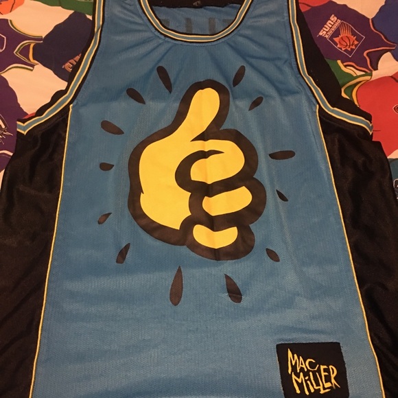 Vintage Mac Miller Rap Jersey Hot Topic 